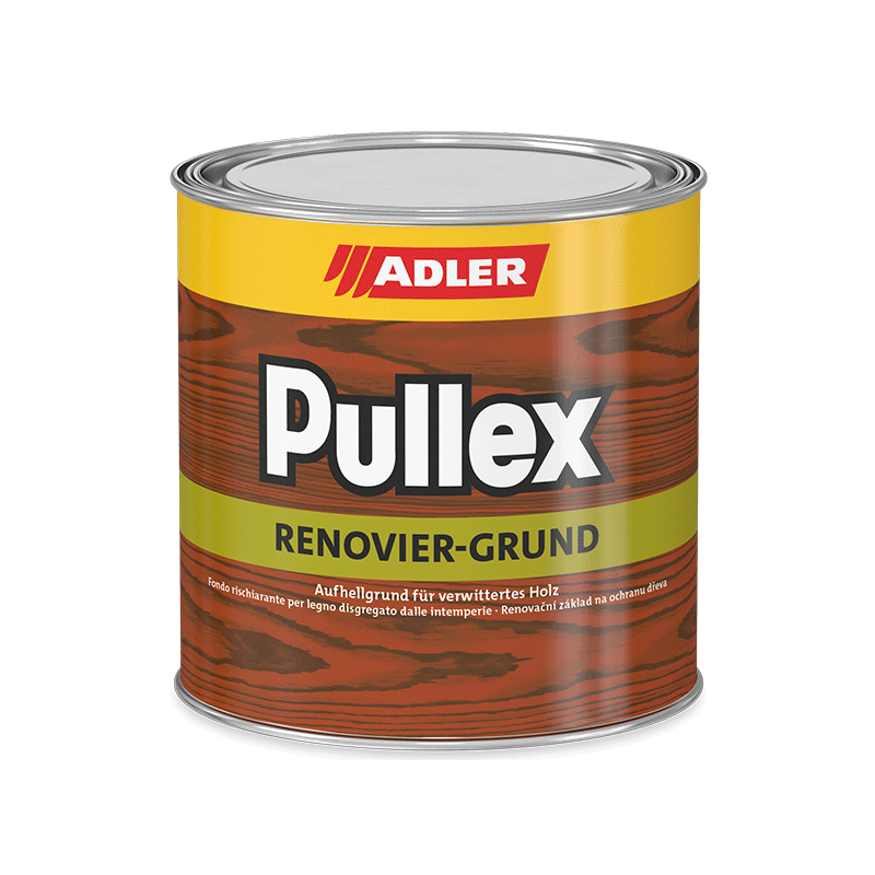 Adler Pullex Renoviergrund für verwittertes Holz, Holzimprägnierung und Holzgrundierung außen