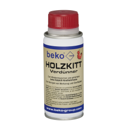 Flasche mit 100 ml Verdünner für Beko Holzkitt bzw. zum Reinigen von Werkzeug