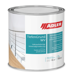 Dose Tiefengrund wasserverdünnbar - eine gebrauchsfertige Universal-Grundierung von Adler