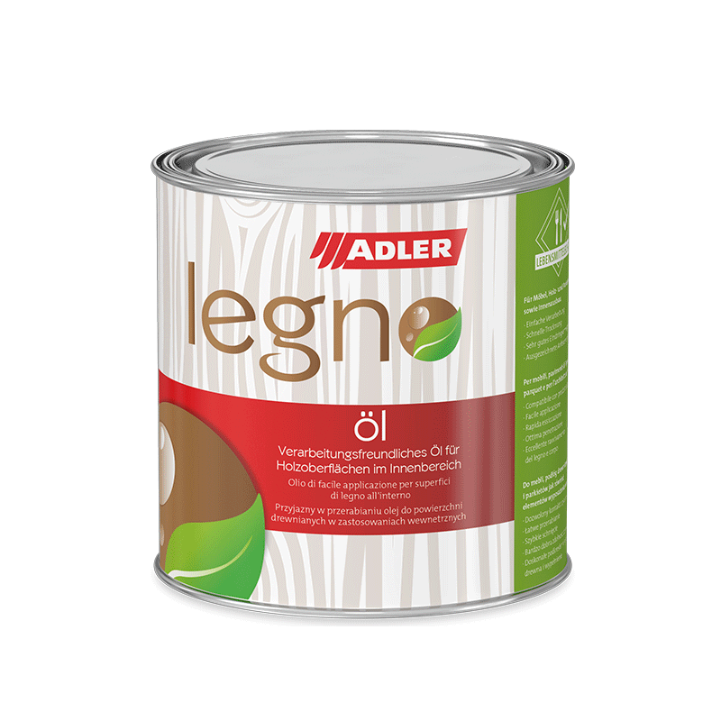 Adler Legno-Öl für Holzoberflächen im Innenbereich