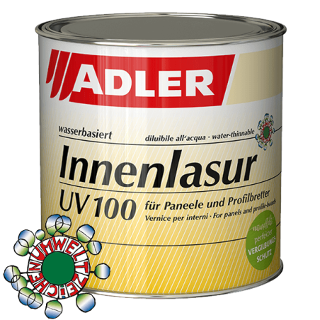 Dose Adler Innenlasur UV 100 für Paneele und Profilbretter