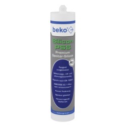 Eine Kartusche Premium Sanitär Silicon von beko