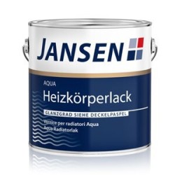 Dose Jansen Aqua Heizkörperlack für Guss- Stahl- und Flachheizkörper