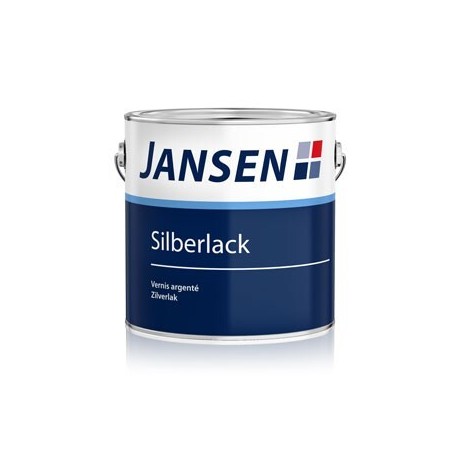 Dose Jansen Silberlack zum Dekorieren, patinieren, schützen