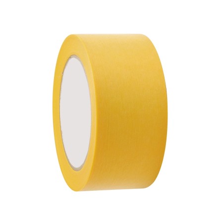 gelbes dünnes Papier-Klebeband für den Innen- und Außenbereich geeignet