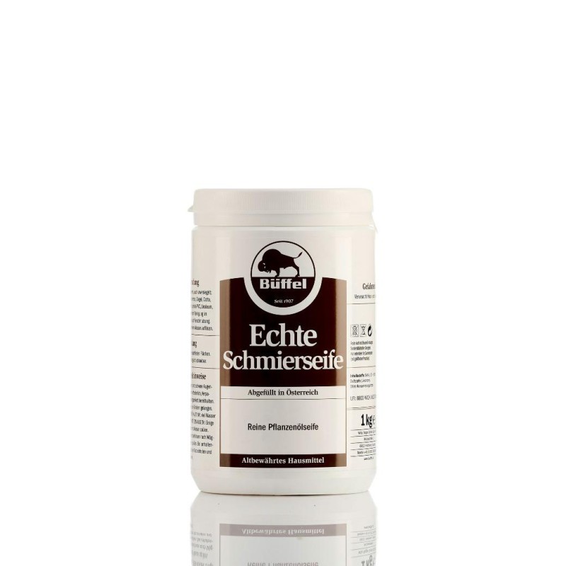 Eine Dose Büffel Echte Schmierseife