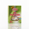 Eine Packung Büffel WC-Duftspühler beinhaltet 3 Stück inkl. Einhänger