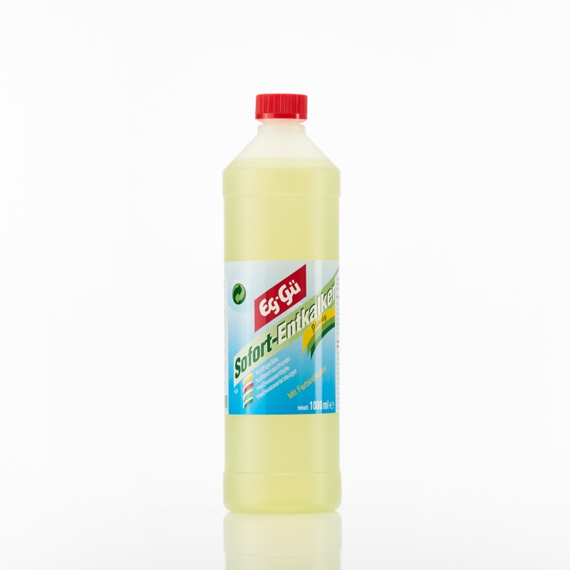 Eine Flasche Büffel Sofortentkalker