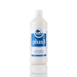 Eine Flasche Büffel Plus 3 Hochglanz Wischpflege